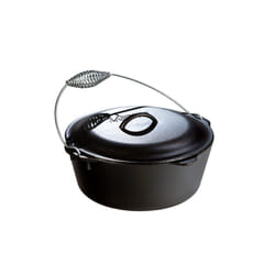 Lodge 7 Quart Cast Iron Dutch Oven 6,62 L Noir, Argent