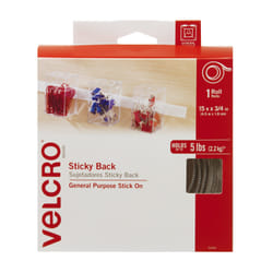 Velcro Sticky Back Blanc 1 pièce(s)