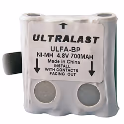 UltraLast ULFA-BP, Batterie, Cobra FA-BP, Hybrides nickel-métal (NiMH), 700 mAh, 4,8 V, 4 pièce(s)