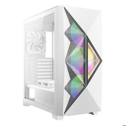 Boîtier Moyen Tour - ANTEC - DF800 FLUX - Blanc - 3 Ventilateurs ARGB - Verre Trempé