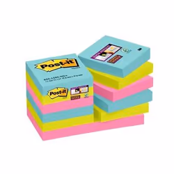 3M 622-12SS-MIA, Carré, Bleu, Rose, Jaune, 47,6 mm, 47,6 mm, PEFC