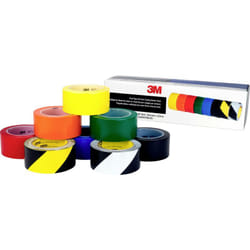 471DEMO5S Ruban adhésif jaune, orange, rouge, vert, bleu, noir, jaune/noir, blanc/noir (l x l) 33 m x 50 mm 8 pc(s) W283382 - 3M
