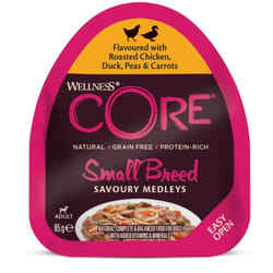 Wellness CORE 76344104537 pâtée pour chien Carotte, Poulet, Canard Adulte 85 g