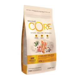 Wellness CORE 76344107262, Adulte, Poulet, Turquie, 1,75 kg, Sans grain