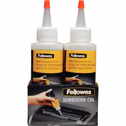 Fellowes Huile lubrifiante pour destructeurs de documents 120ml