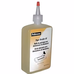 Fellowes Huile lubrifiante pour destructeurs de documents, Huile de lubrification, 0,35 L, Jaune, 88,9 mm, 38,1 mm, 203 mm