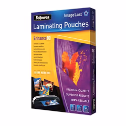 Fellowes Pochettes ImageLast A5 80 microns, Transparent, 210 mm, 154 mm, 1 mm, 100 pièce(s)