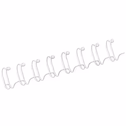 Fellowes 53215, Blanc, 35 feuilles, Métal, A4, 6 mm, 6 mm