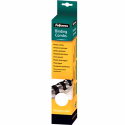 Fellowes 5330403, Blanc, 40 feuilles, Plastique, A4, 8 mm, 8 mm