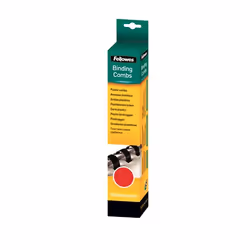 Fellowes 5330602, Rouge, 40 feuilles, Plastique, A4, 8 mm, 8 mm