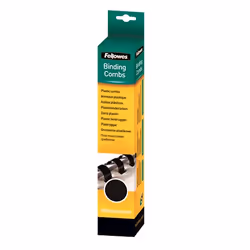 Fellowes 5331902, A4, Plastique, Noir, 100 feuilles, 1,4 cm, 14 mm
