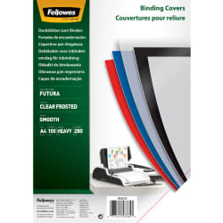 Fellowes Futura A4 Plastique Transparent 100 pièce(s)