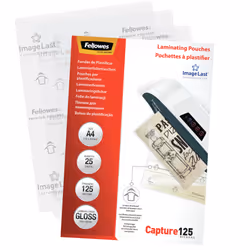 Fellowes Pochettes ImageLast A4 125 microns - Paquet de 25 - Vue supplémentaire 4