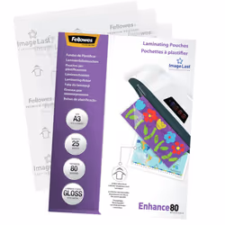 Fellowes Pochettes ImageLast A3 80 microns - Paquet de 25 - Vue supplémentaire 4