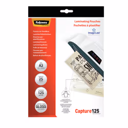 Fellowes Pochettes ImageLast A3 125 microns- Paquet de 25