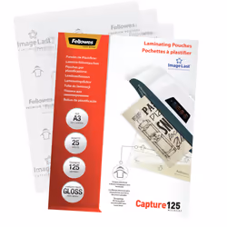 Fellowes Pochettes ImageLast A3 125 microns- Paquet de 25 - Vue supplémentaire 4