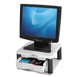 Fellowes 91713 support d'écran plat pour bureau 53,3 cm (21") Graphite, Platine