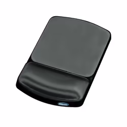 Fellowes Tapis de souris Gel Premium Graphite, Graphite, Monochromatique, Synthétique ABS, Gel, Spandex, Repose-poignets, Bas ...