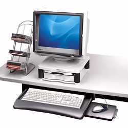Fellowes 93804, 558 mm, 302 mm, 52 mm, 1,78 kg, Graphite