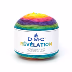 Laine - DMC - Révélation - 150 g - Multicolore - 80% acrylique 20% laine