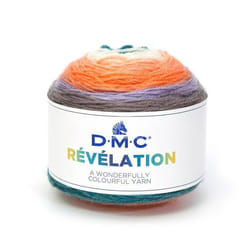 Laine - DMC - Révélation - 150 g - Multicolore - 80% acrylique - 20% laine