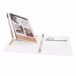 Avery 05706, lettre, Vinyl, Blanc, 100 feuilles, 1,27 cm