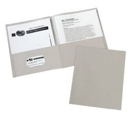 Avery 47990 fichier Papier Gris