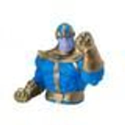 Figurine Personnage - Tirelire Thanos - Monogram - PVC - Bleu - Avengers - Enfant