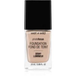 wet n wild Photo Focus Foundation DEWY 30 ml Bouteille Liquide 519 Soft Ivory