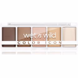 Idéale pour créer des looks polyvalents. La palette de fards à paupières Wet N Wild Color Icon 5-Pan Palette comprend une com ...