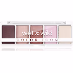 Idéale pour créer des looks polyvalents. La palette de fards à paupières Wet N Wild Color Icon 5-Pan Palette comprend une com ...