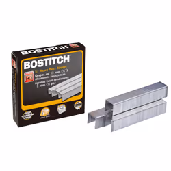 Bostitch Premium Heavy Duty Staple, Pack d'agrafes, 1/2, 1,2 cm, Fixation, 1000 agrafes, Acier au carbone
