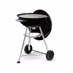 Weber Compact Barbecue Chaudron Charbon de bois (combustible) Noir