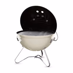 Weber Smokey Joe Barbecue Chaudron Charbon de bois (combustible) Ivoire