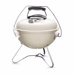Weber Smokey Joe Barbecue Chaudron Charbon de bois (combustible) Ivoire