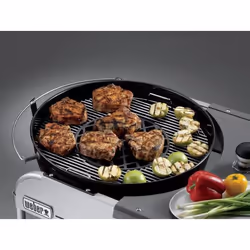 Weber 8834, Réseau, Noir, Fonte, 12,7 mm, 30,2 cm