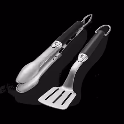 Weber 6645, Ensemble d'outils, Noir, Argent, Acier inoxydable, 71,1 mm, 152,4 mm, 449,6 mm