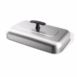 Weber 3400426, Cloche de cuisson, Noir, Acier inoxydable, Acier inoxydable, 433,8 mm, 255,5 mm, 123,1 mm