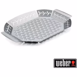 Weber 6678, Brasero, Métallique, Acier inoxydable, Q300, 270 mm, 360 mm