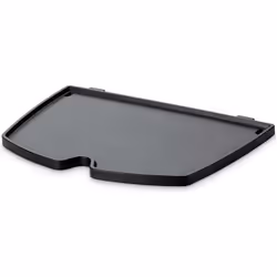 Weber 6558, Plaque, Noir, Fonte, Weber Q 1000, Q 1200, Q 1400, Q 100/1000, Weber, 218,4 mm