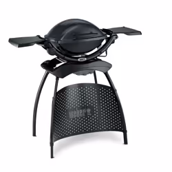 Weber Q 1400, 2200 W, Barbecue, Electrique, Chaudron, Grille, Noir, Gris
