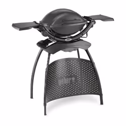 Weber Q 1400, 2200 W, Grill, Electrique, Gris, Rectangulaire, Aluminium, Acier inoxydable