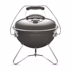 Weber Smokey Joe, Barbecue, Charbon de bois (combustible), 37 cm, Chaudron, Grille, Gris