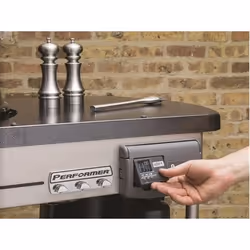 Weber Performer Deluxe Barbecue Chariot Charbon de bois (combustible) Noir
