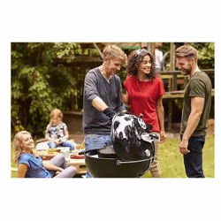 Weber Master Touch GBS Grill Chaudron Charbon de bois (combustible) Noir
