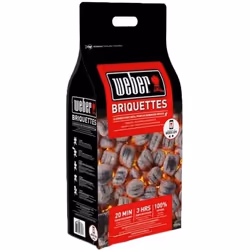 Weber 17591, Briquettes de charbon, 8 kg, 3 h, 20 min, TÜV, 170 mm