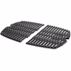 Weber 7644, Grille, Noir, Fonte, Porcelaine, Q 100/1000 series gas grills, Weber, 325 mm