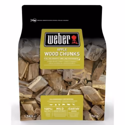 Weber 17616, Copeaux de fumage, Bois, Bois, 1,5 kg
