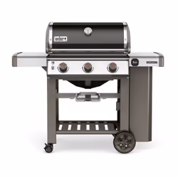 Weber Genesis II E-310 GBS, Barbecue, Gaz naturel, Grille, Noir, Rectangulaire, Métal