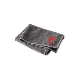 Weber 17689 Chiffon de nettoyage Microfibre Gris 1 pièce(s)